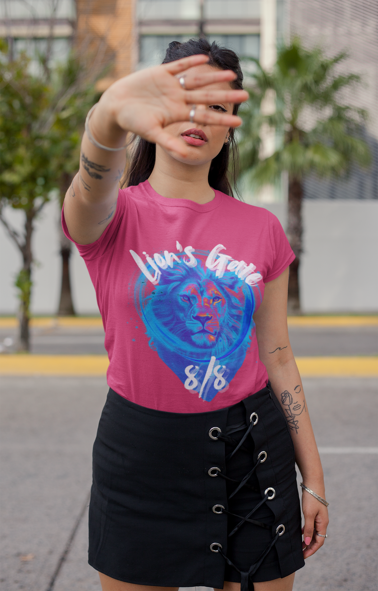 Lion’s Gate 8/8 Portal Tee – Awaken & Amplify Energy