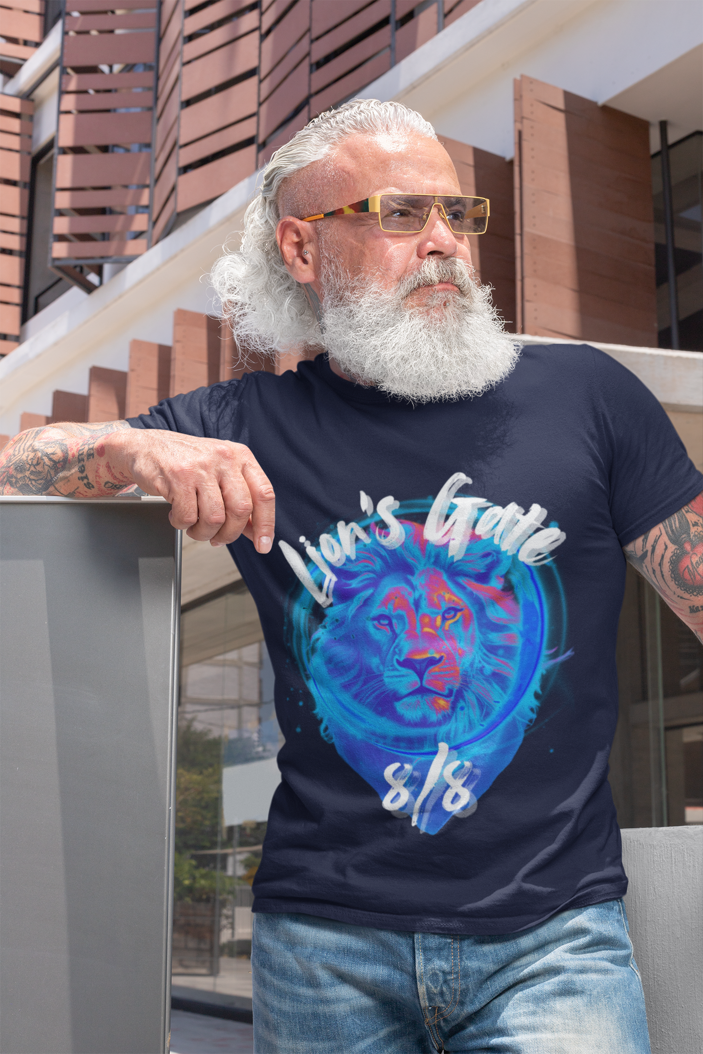 Lion’s Gate 8/8 Portal Tee – Awaken & Amplify Energy