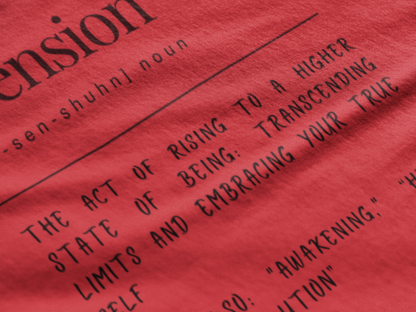 Ascension Unisex Heavy Cotton Tee – Rise Above, Break Limits, Own Your Truth