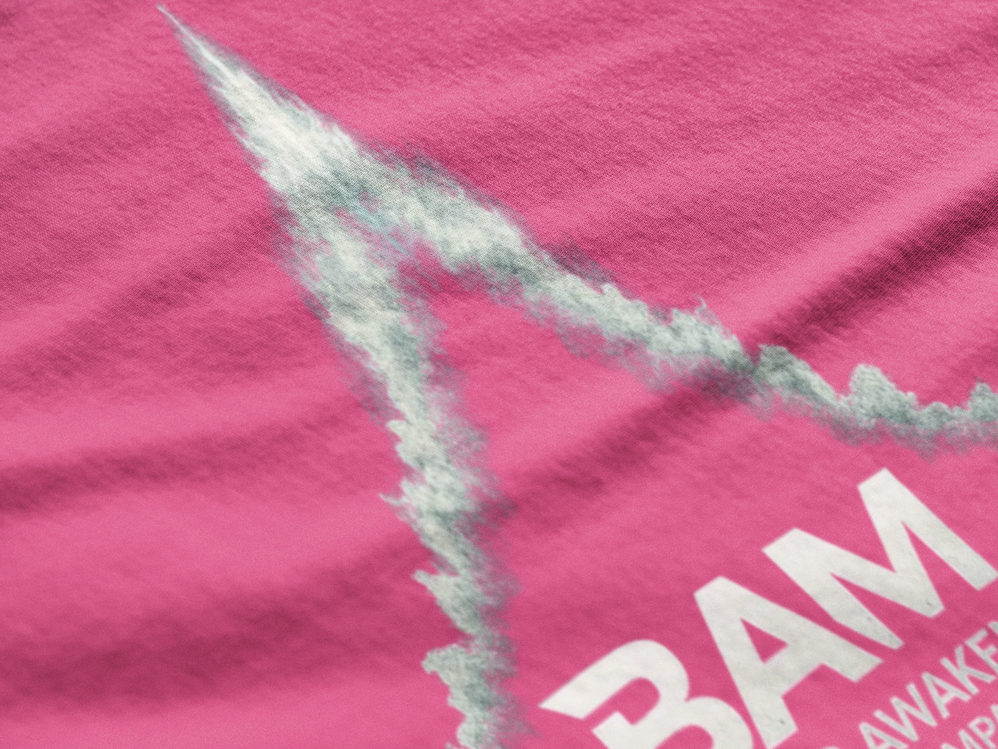 Awaken Loud Unisex Tee – QR Code Back + BAM Logo | Conscious Streetwear