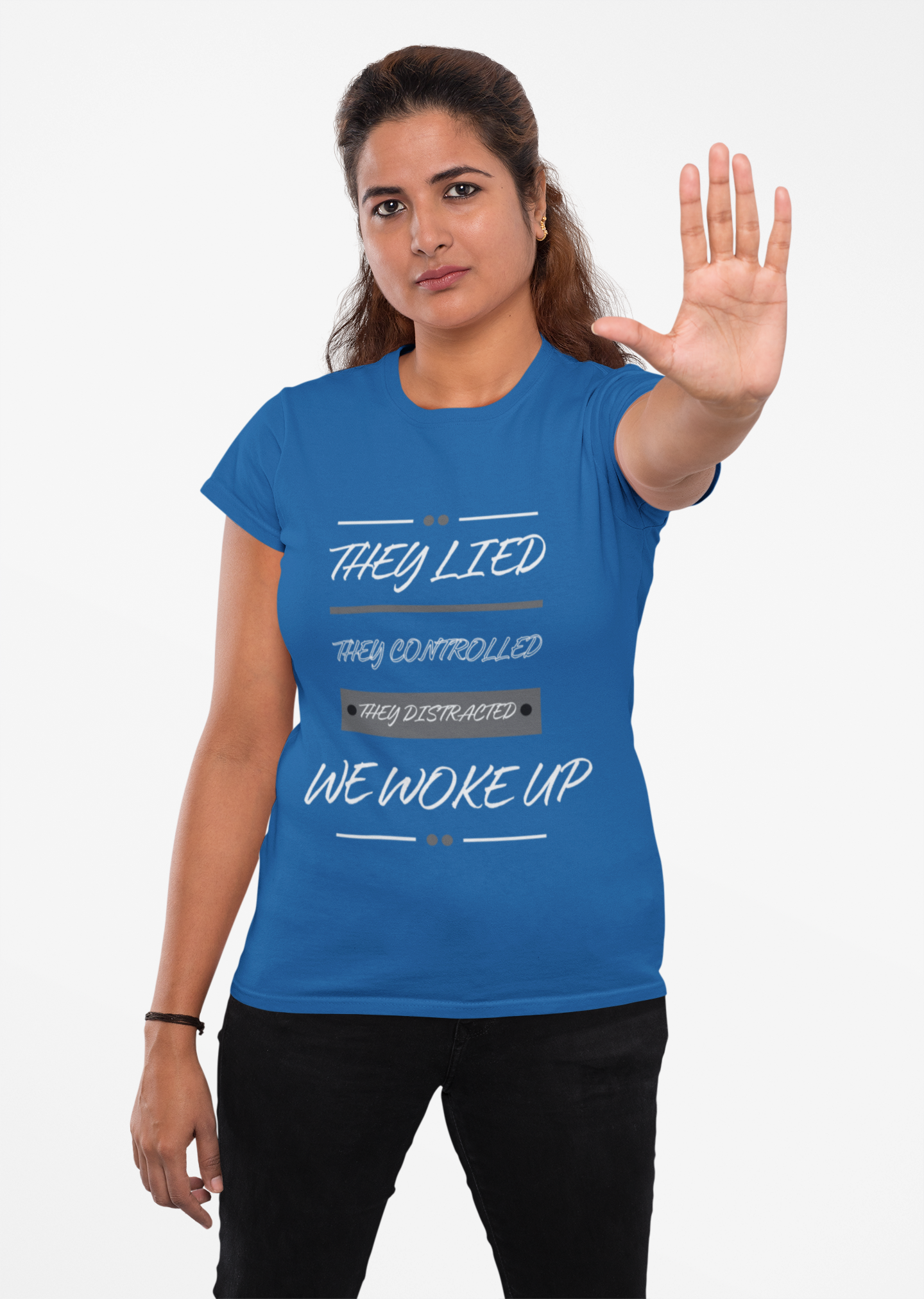Unisex Awakening Tee – They Lied. We Woke Up. | Conscious Streetwear, Bold Statement Shirt