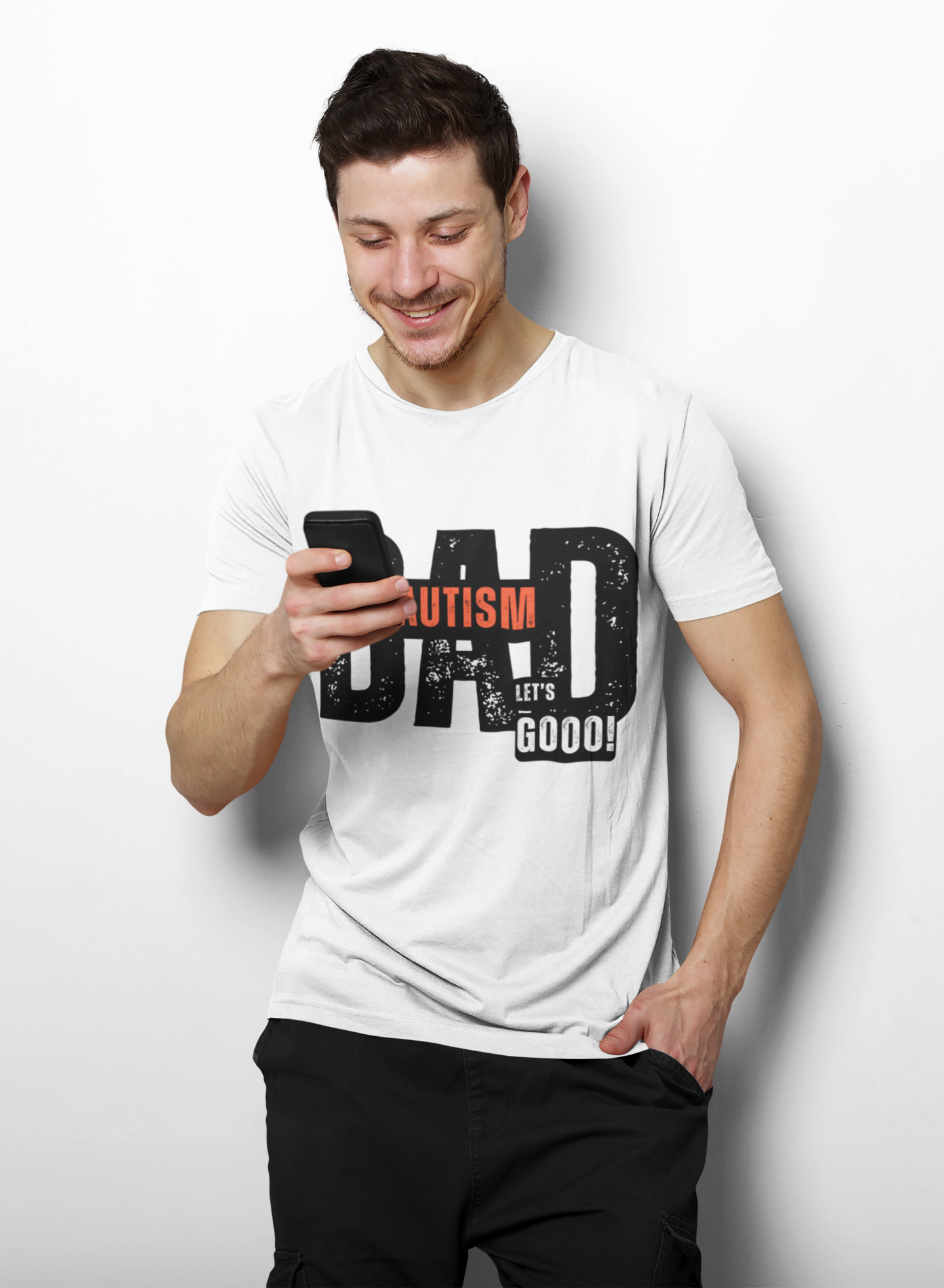 Autism Dad – BAM Protector Tee | Strength, Patience & Unbreakable Love Edition