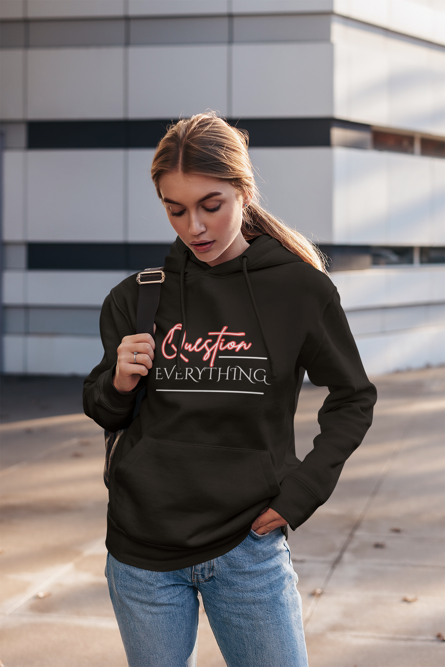 Question Everything Hoodie – Free Thinker Graphic Hoodie