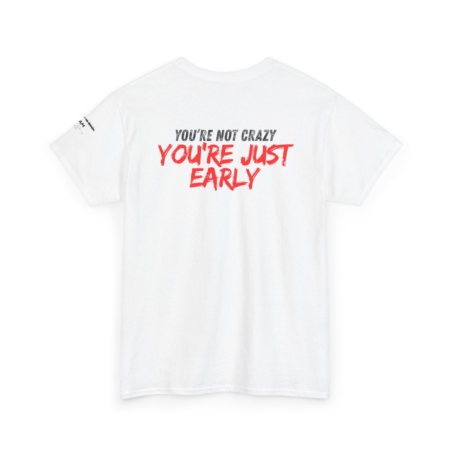 Conspiracy Theorist “You’re Just Early” Shirt - Truth Seeker Streetwear
