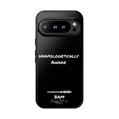 Unapologetically Awake – BAM Conscious Collection Case (Black Edition)