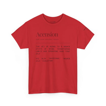Ascension Unisex Heavy Cotton Tee – Rise Above, Break Limits, Own Your Truth