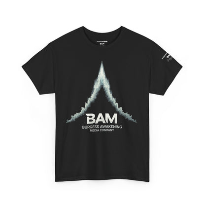 Awaken Loud Unisex Tee – QR Code Back + BAM Logo | Conscious Streetwear