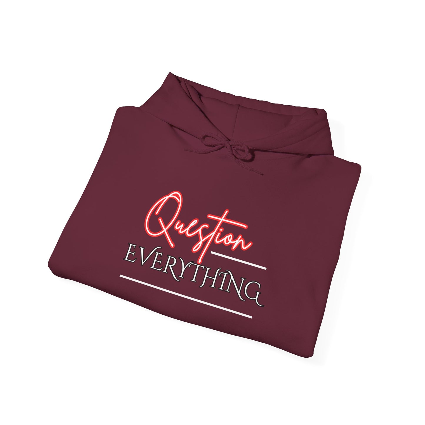 Question Everything Hoodie – Free Thinker Graphic Hoodie