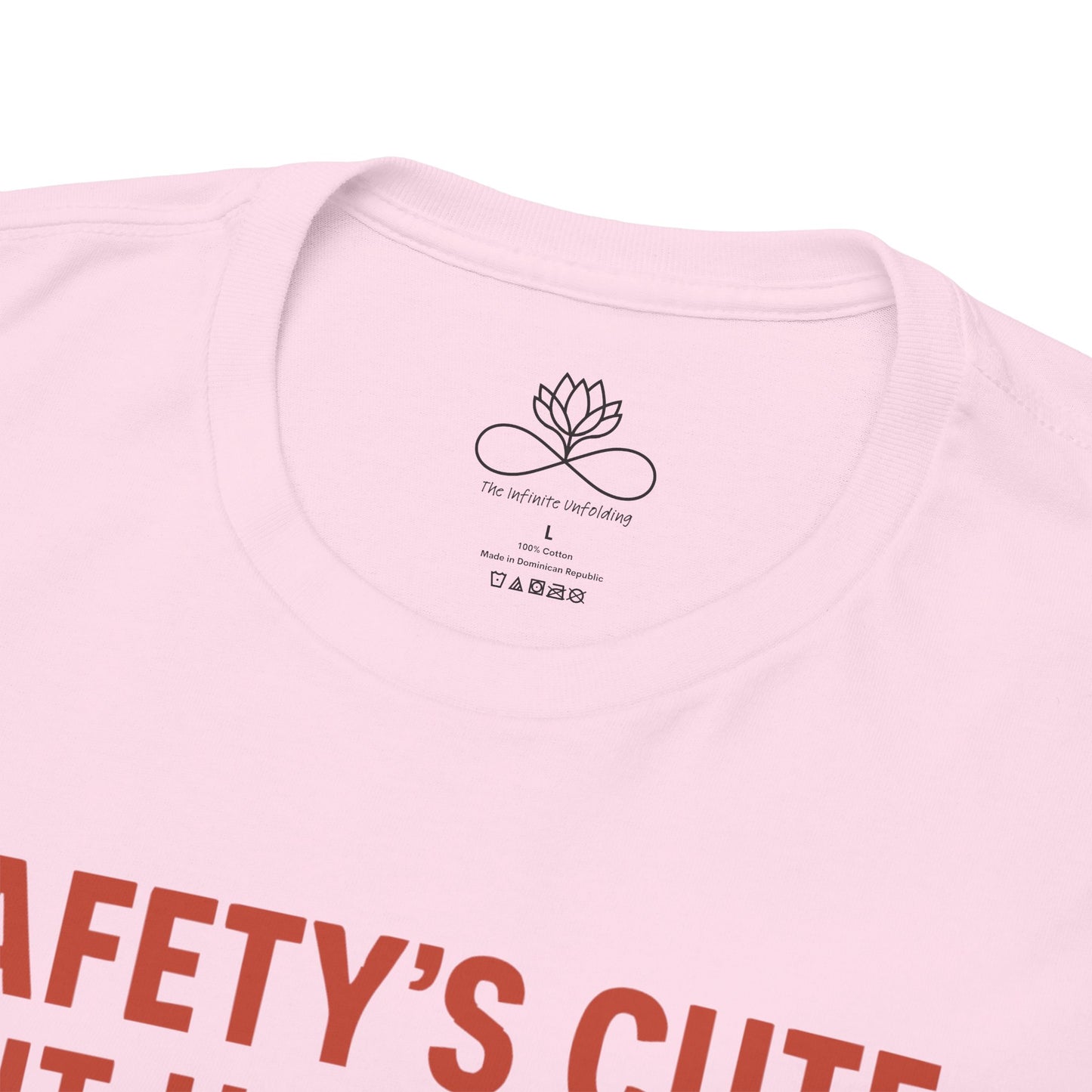 Safety’s Cute, But Have You Tried Panic? | Infinite Unfolding Collab Tee