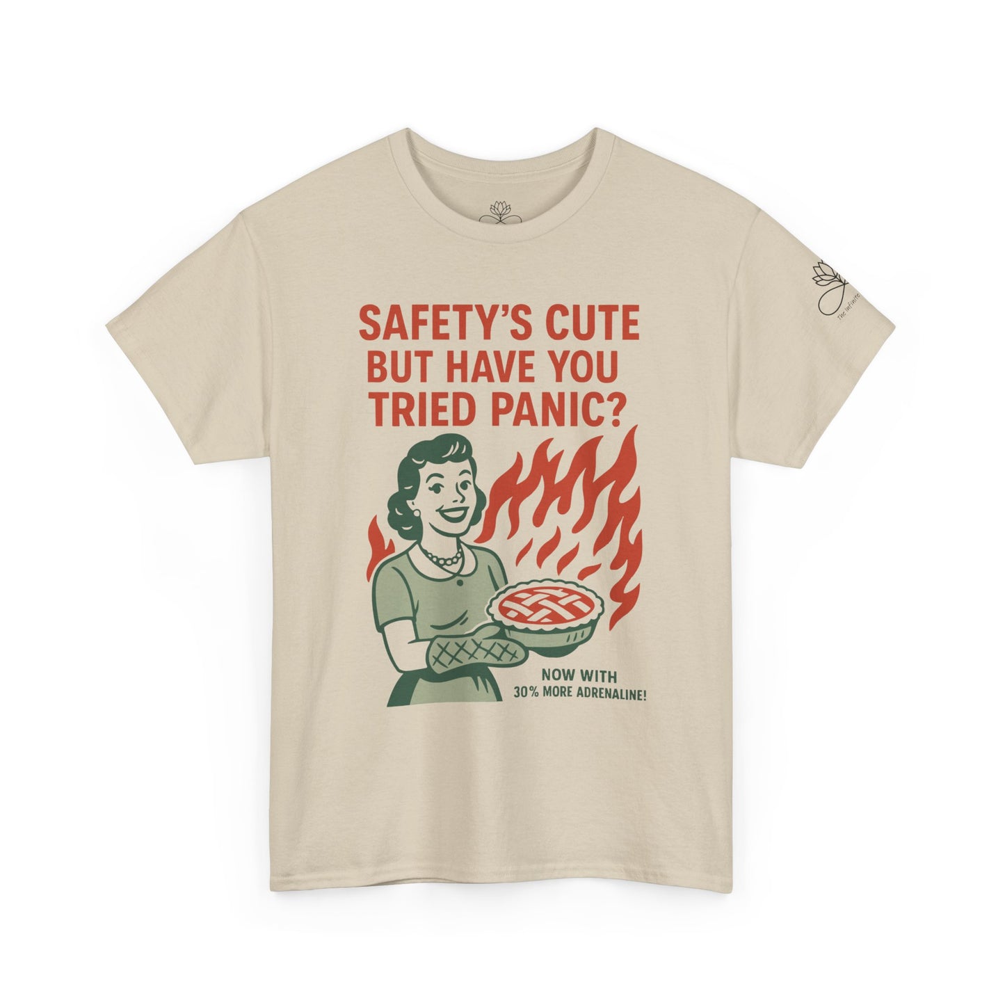 Safety’s Cute, But Have You Tried Panic? | Infinite Unfolding Collab Tee