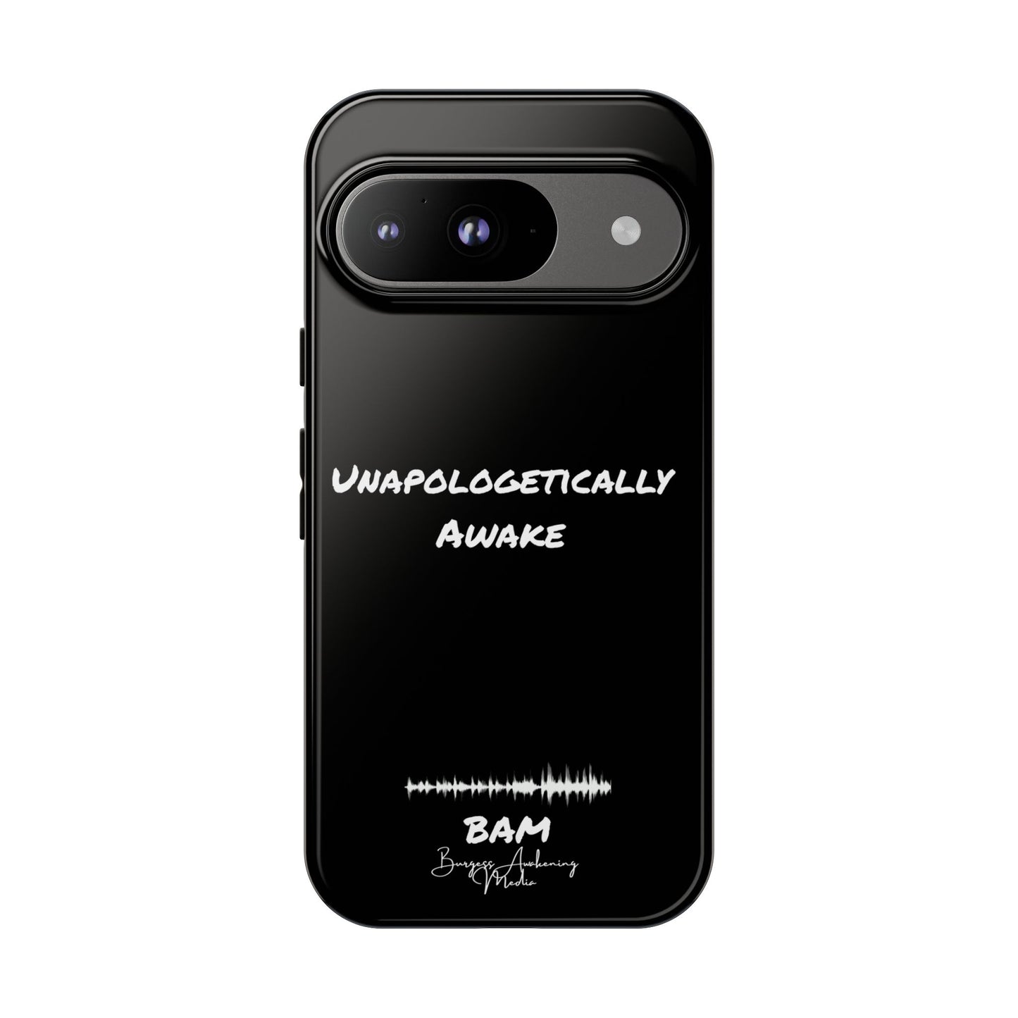 Unapologetically Awake – BAM Conscious Collection Case (Black Edition)