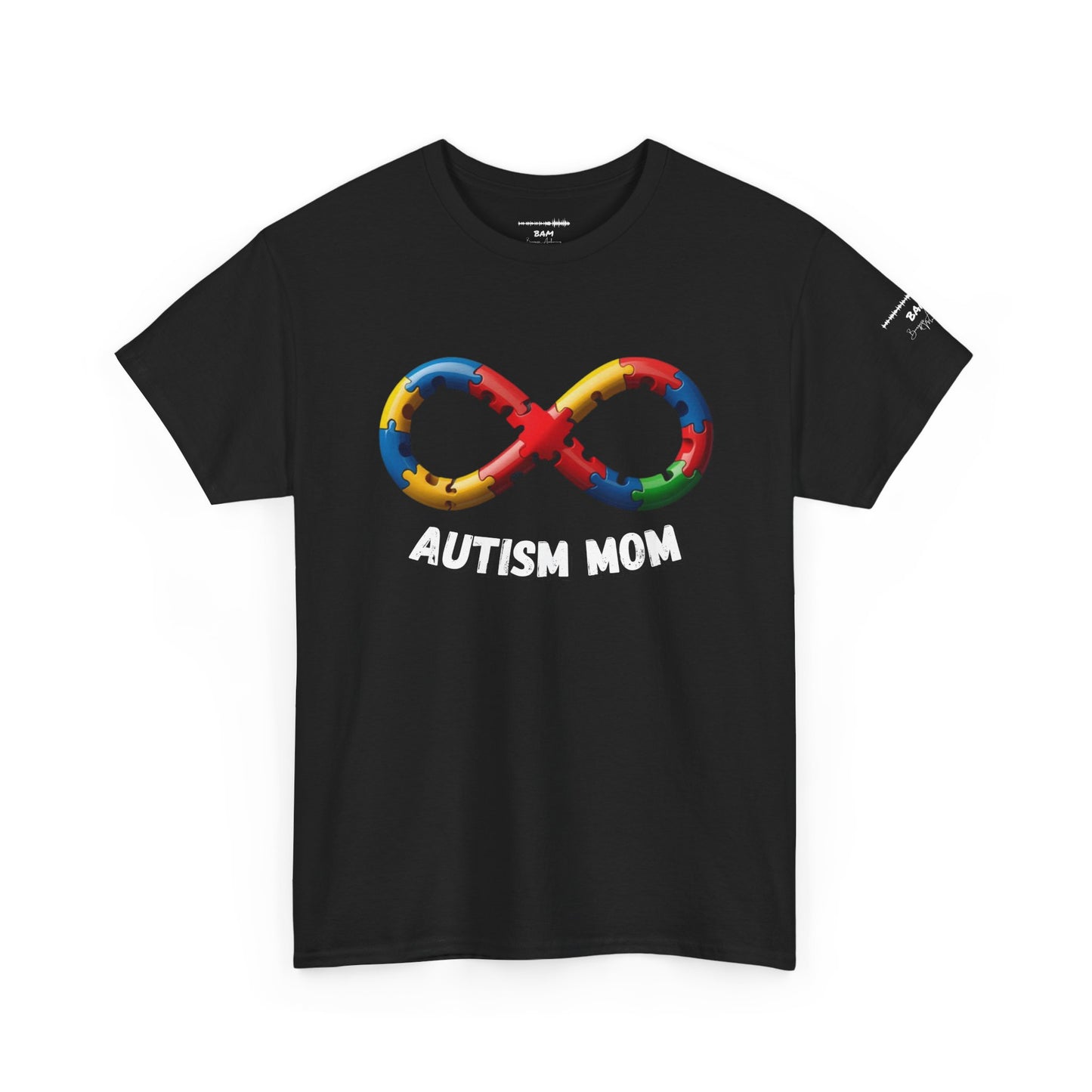 Autism Mom Puzzle Infinity T-Shirt | Strength, Love & Unbreakable Bond