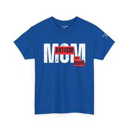 Autism Mom – BAM Heart Warrior Tee | Strength, Patience & Pure Love Edition