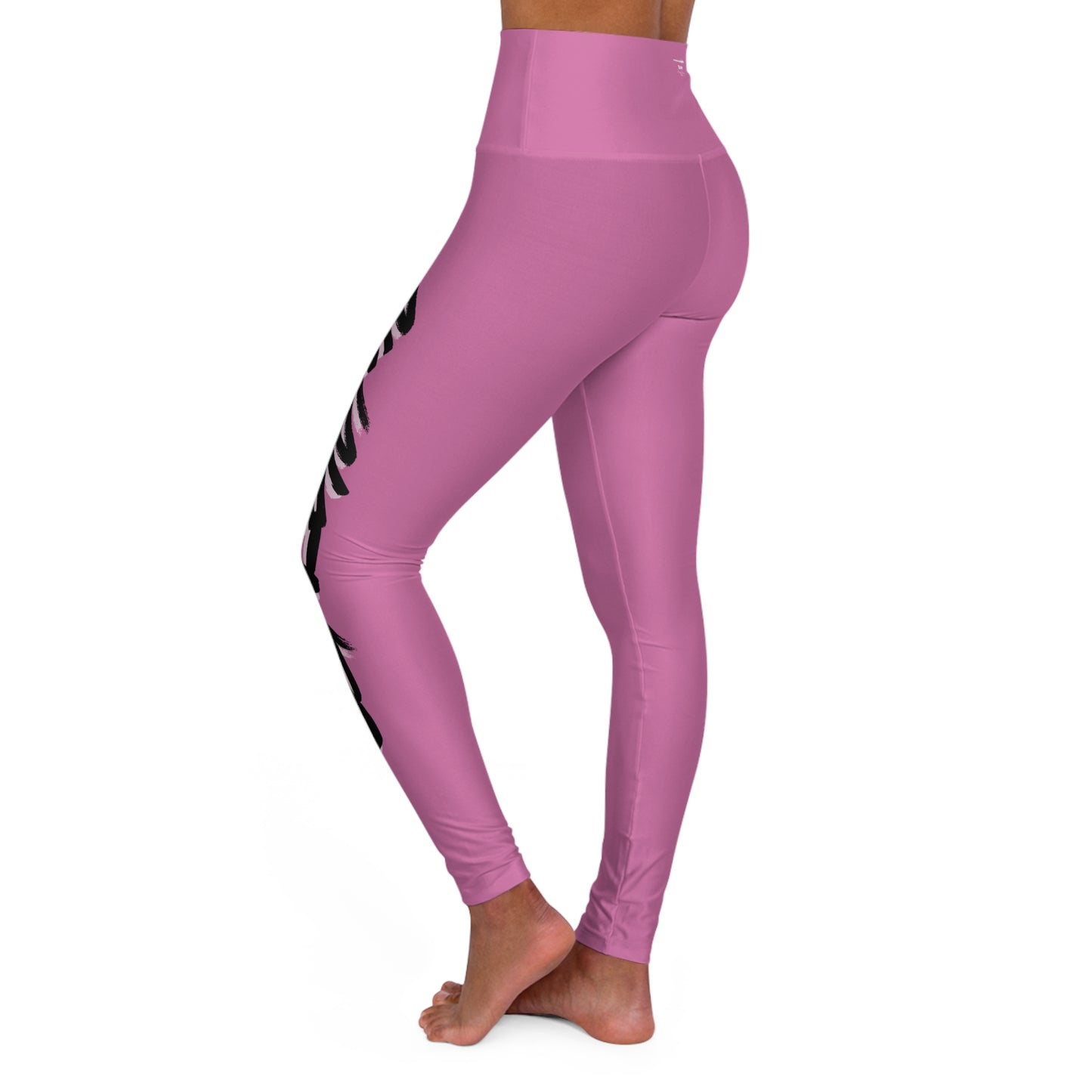 Awakened High-Waisted Leggings – Blush Pink | Burgess Awakening Media