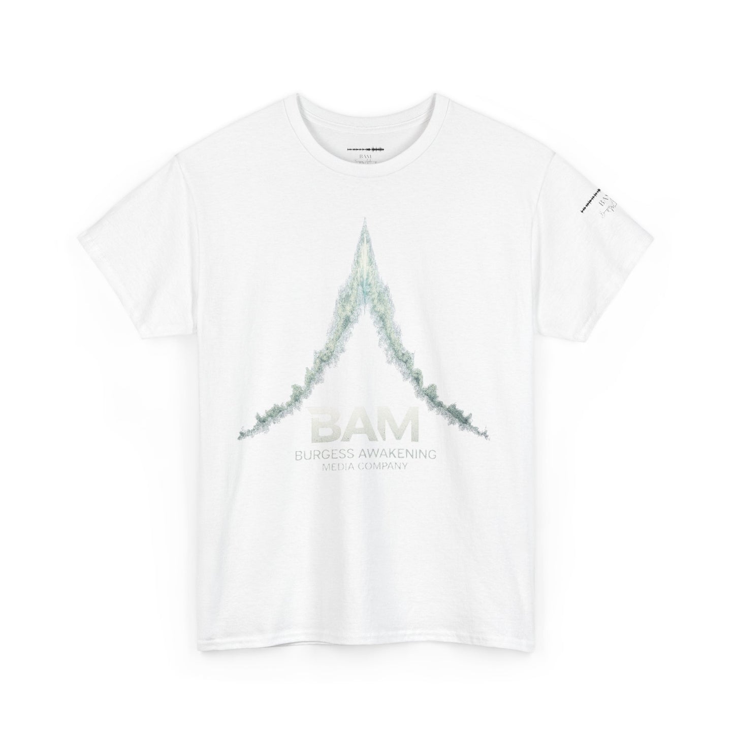 Awaken Loud Unisex Tee – QR Code Back + BAM Logo | Conscious Streetwear