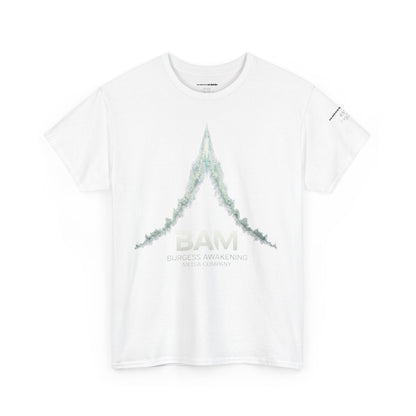 Awaken Loud Unisex Tee – QR Code Back + BAM Logo | Conscious Streetwear