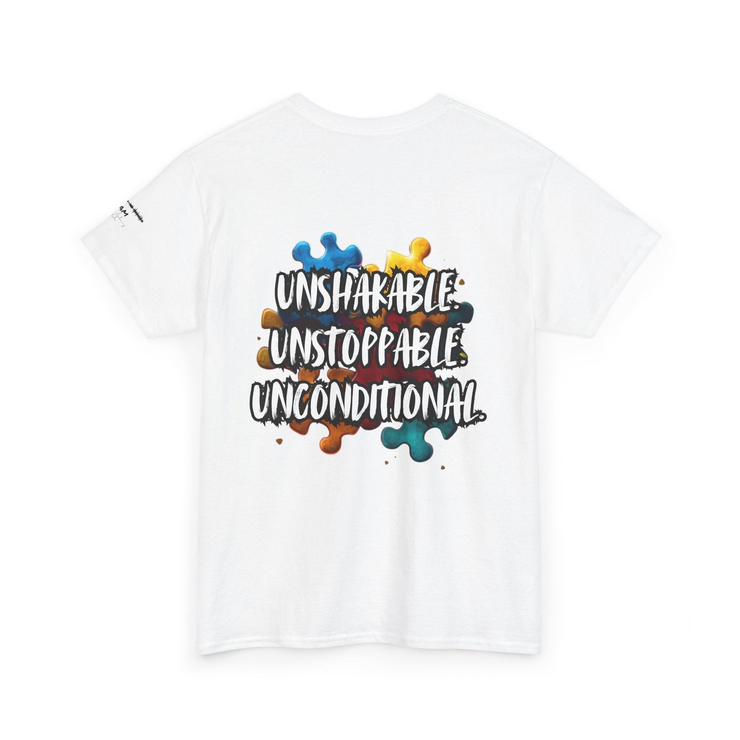 Autism Mom Puzzle Infinity T-Shirt | Strength, Love & Unbreakable Bond