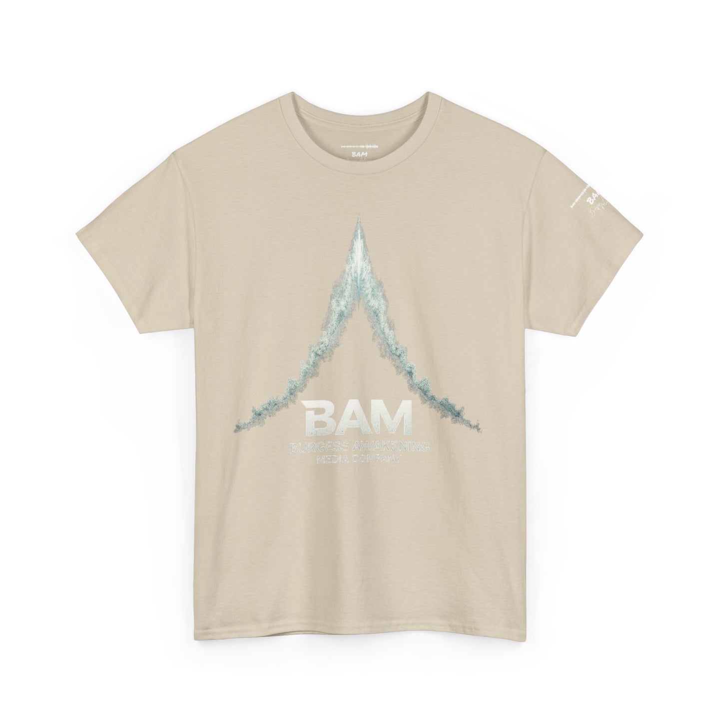 Awaken Loud Unisex Tee – QR Code Back + BAM Logo | Conscious Streetwear