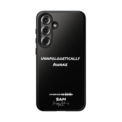 Unapologetically Awake – BAM Conscious Collection Case (Black Edition)
