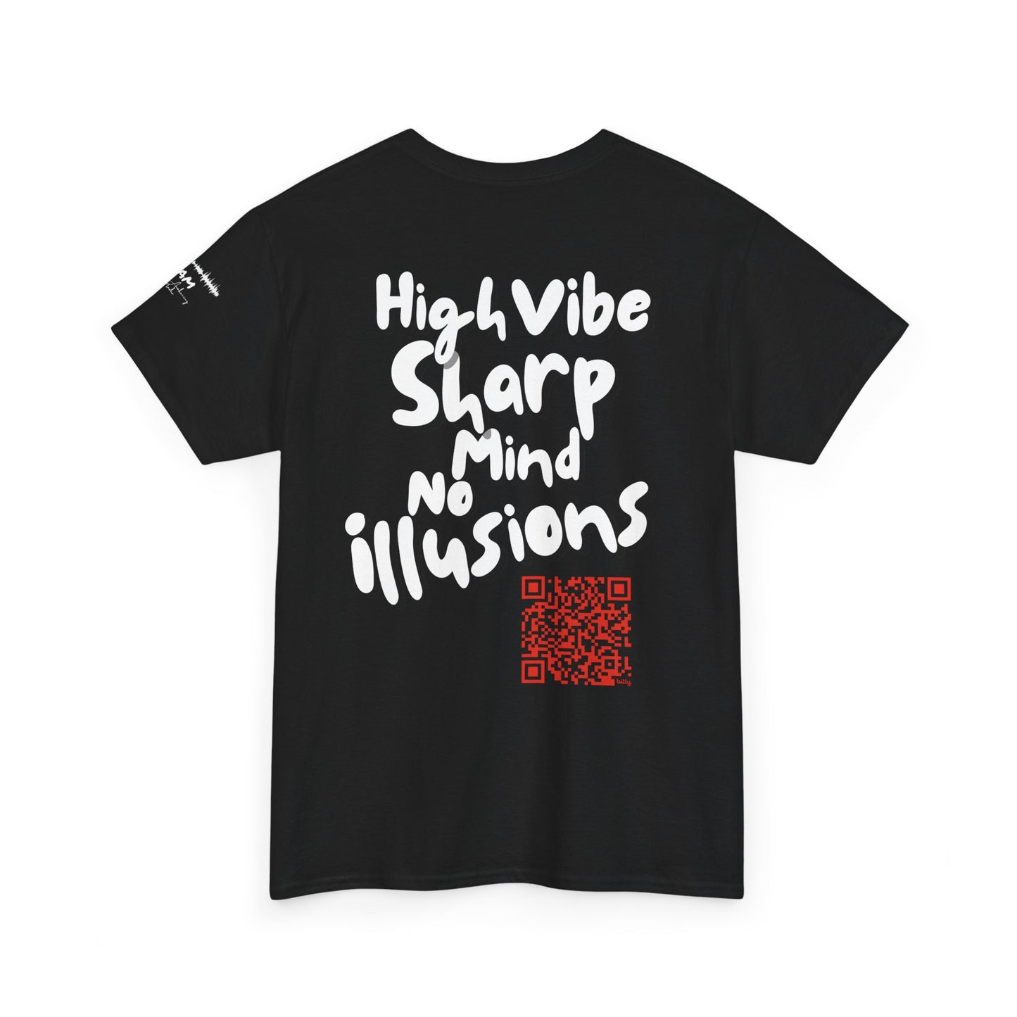 Awaken Loud Unisex Tee – QR Code Back + BAM Logo | Conscious Streetwear