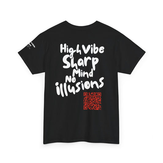 Awaken Loud Unisex Tee – QR Code Back + BAM Logo | Conscious Streetwear