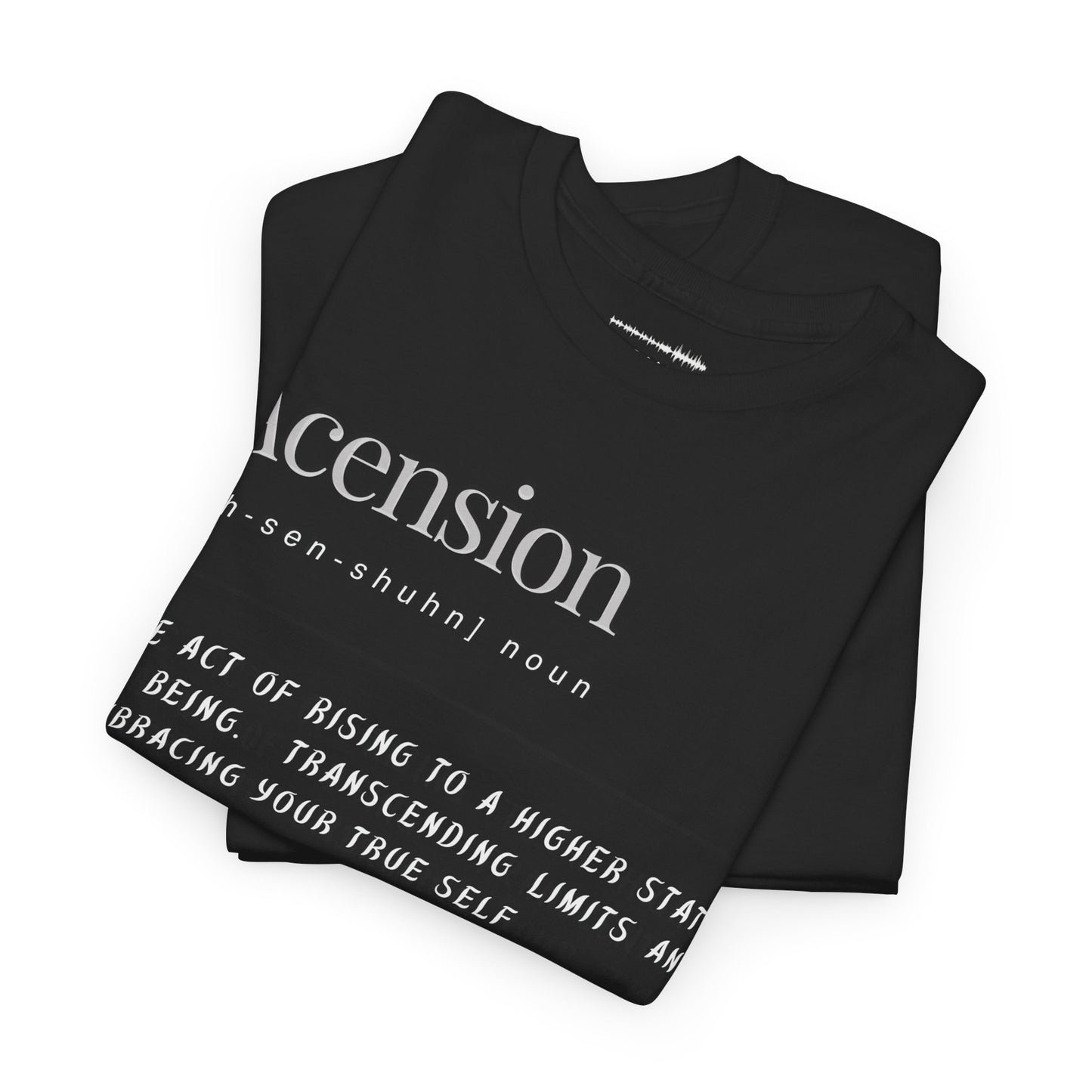 Ascension Unisex Heavy Cotton Tee – Rise Above, Break Limits, Own Your Truth