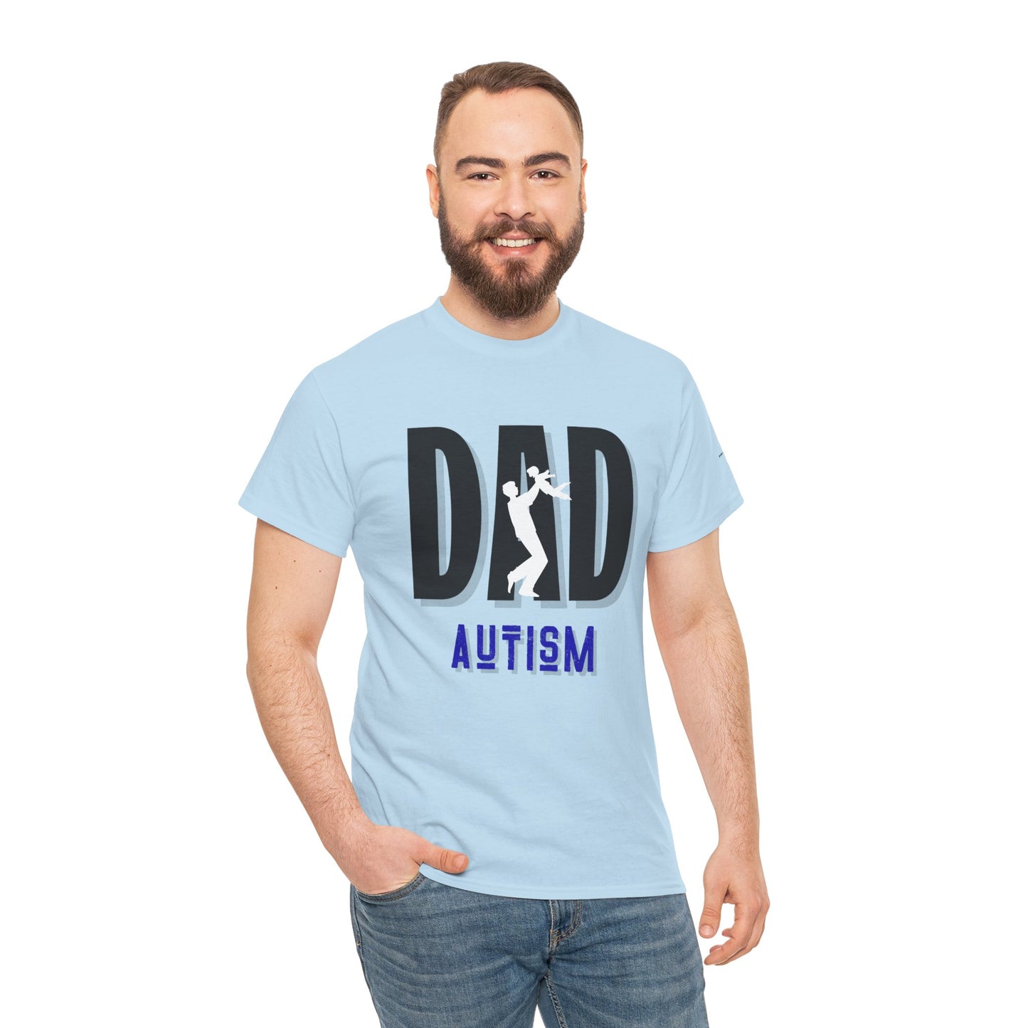 Autism Dad T-Shirt – “The Anchor Behind the Spectrum” | Burgess Awakening Media