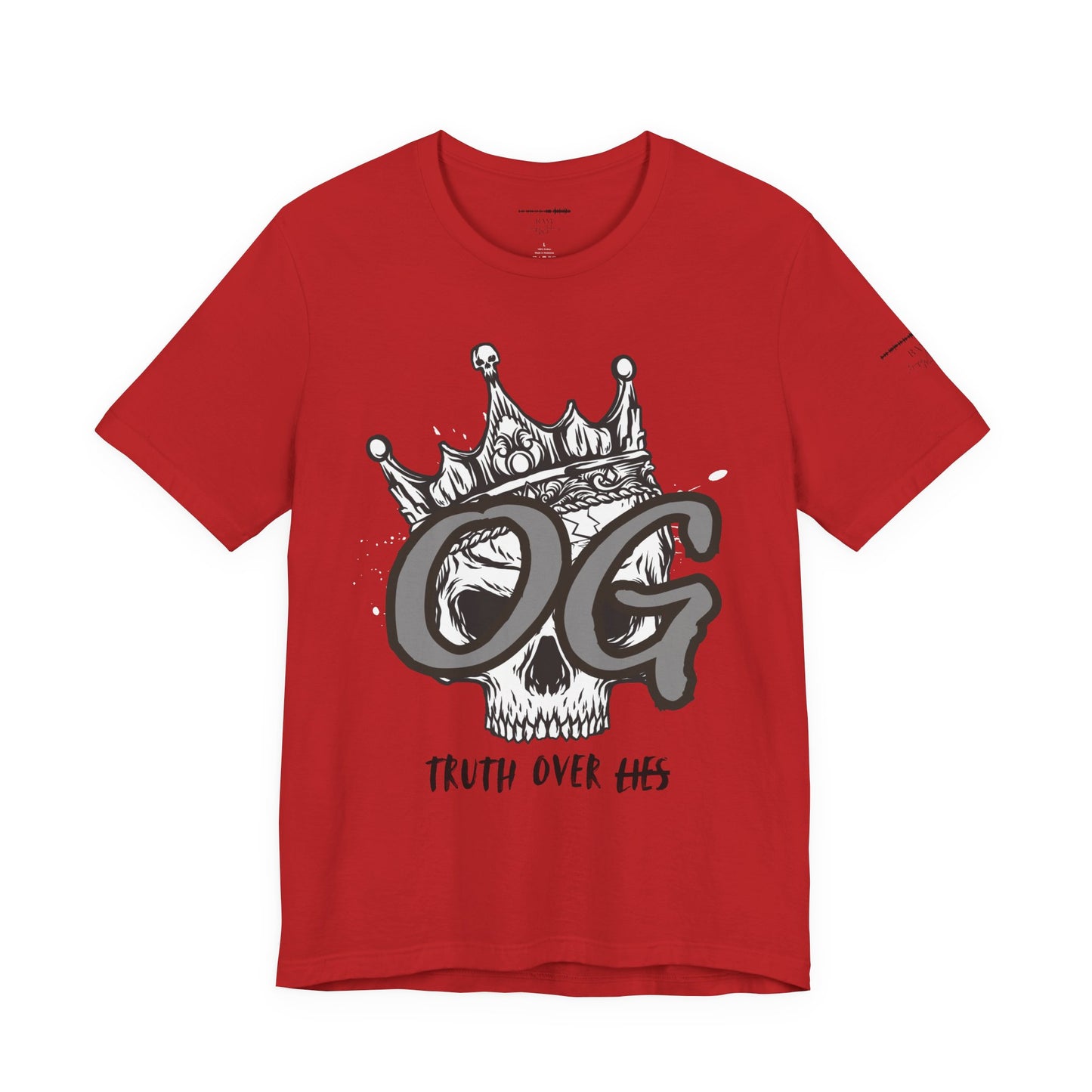 OG Truther Tee | Truth Over Lies Skull Design | Red-Pilled Nutrition Facts Shirt | Unisex Streetwear | Matrix Breaker Gift for Truth Seekers