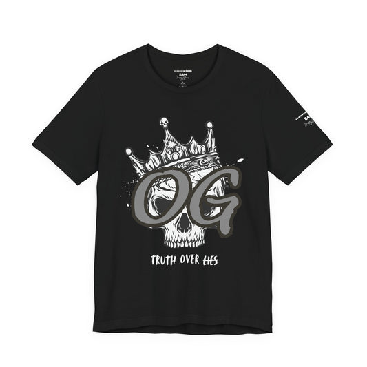OG Truther Tee | Truth Over Lies Skull Design | Red-Pilled Nutrition Facts Shirt | Unisex Streetwear | Matrix Breaker Gift for Truth Seekers