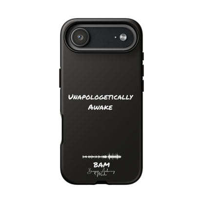Unapologetically Awake – BAM Conscious Collection Case (Black Edition)
