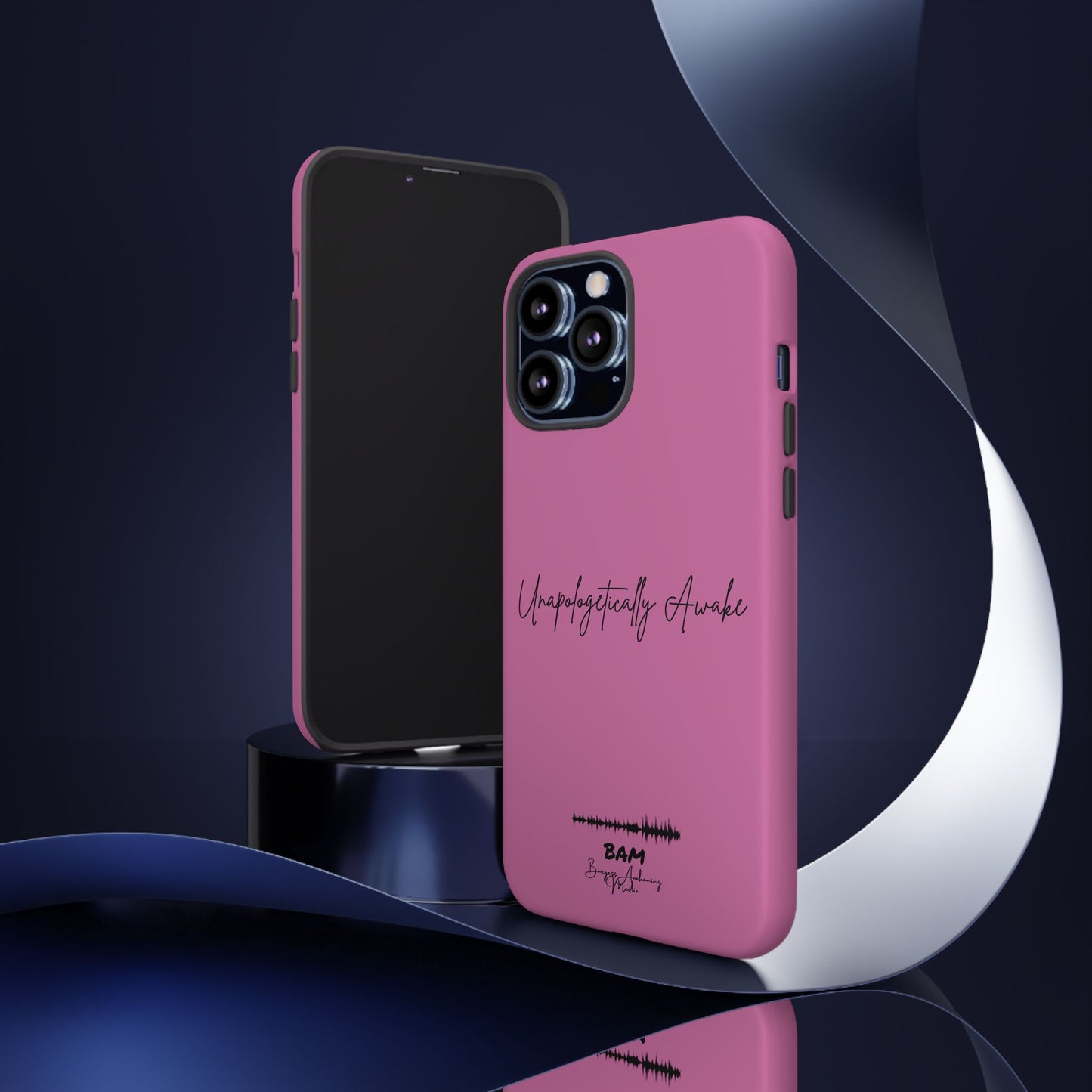 Unapologetically Awake – BAM Pink Power Phone Case