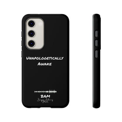 Unapologetically Awake – BAM Conscious Collection Case (Black Edition)