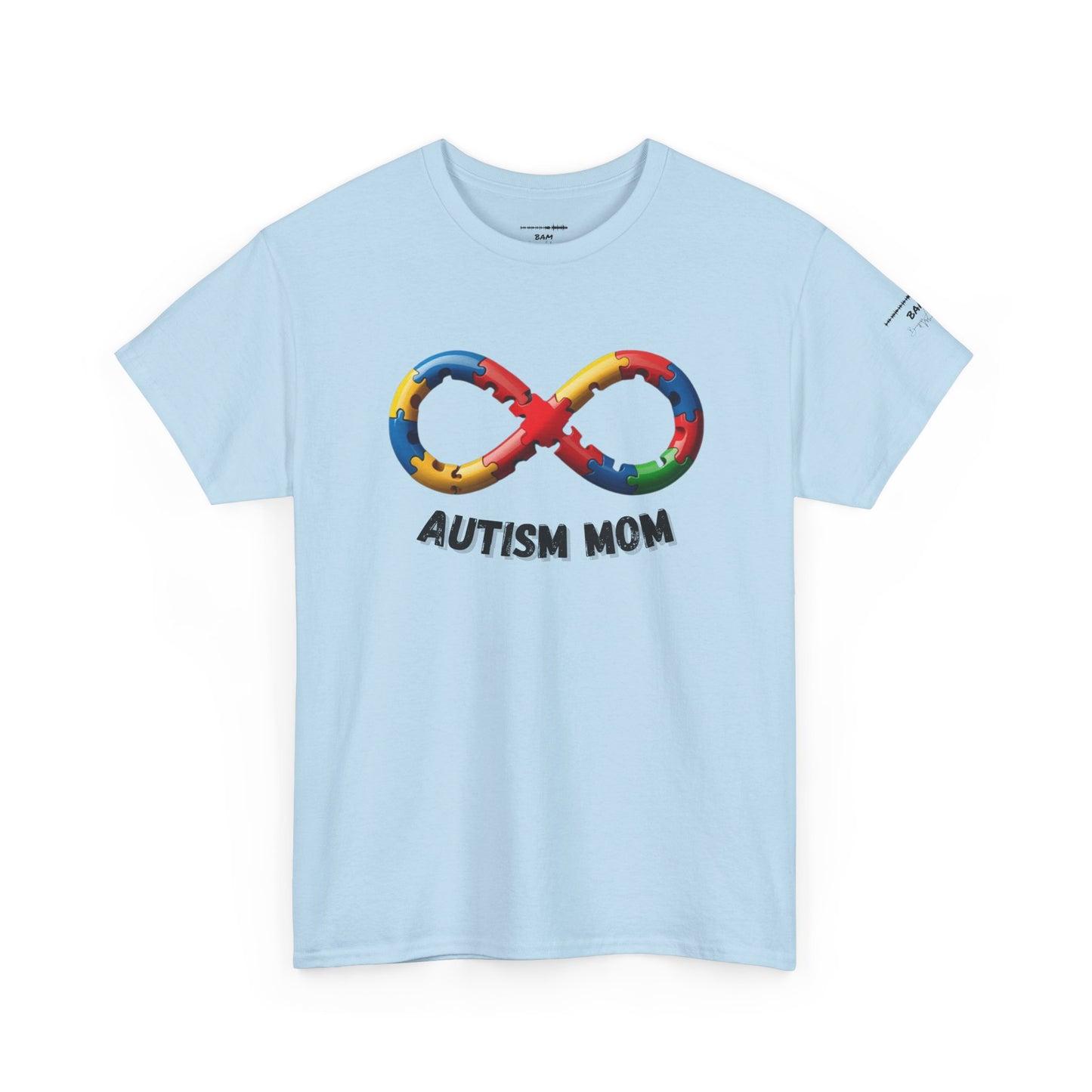 Autism Mom Puzzle Infinity T-Shirt | Strength, Love & Unbreakable Bond