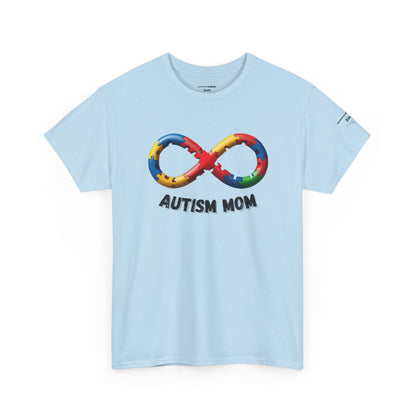 Autism Mom Puzzle Infinity T-Shirt | Strength, Love & Unbreakable Bond