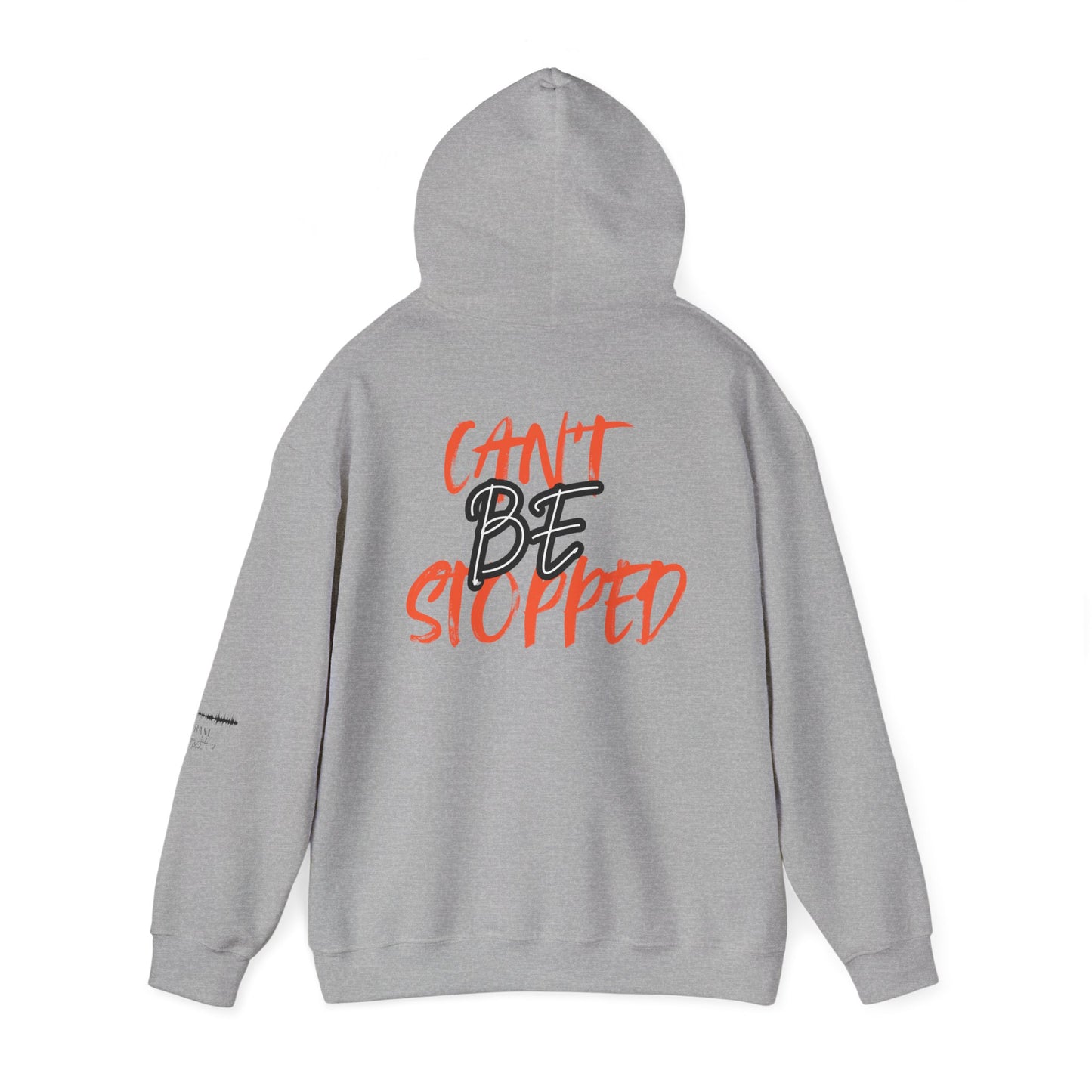 Unisex Motivational Hoodie Can Not Be Stopped Awakening Streetwear, Bold Statement Gear