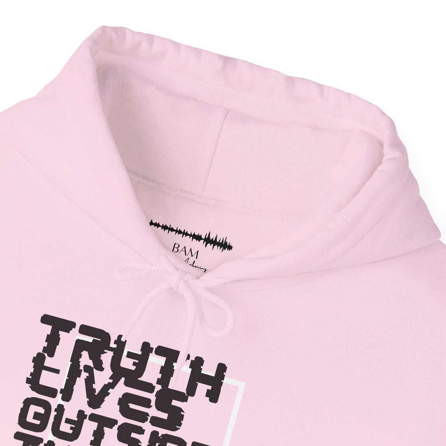 “Outside the Box” Glitch Hoodie – Truth Can’t Be Contained